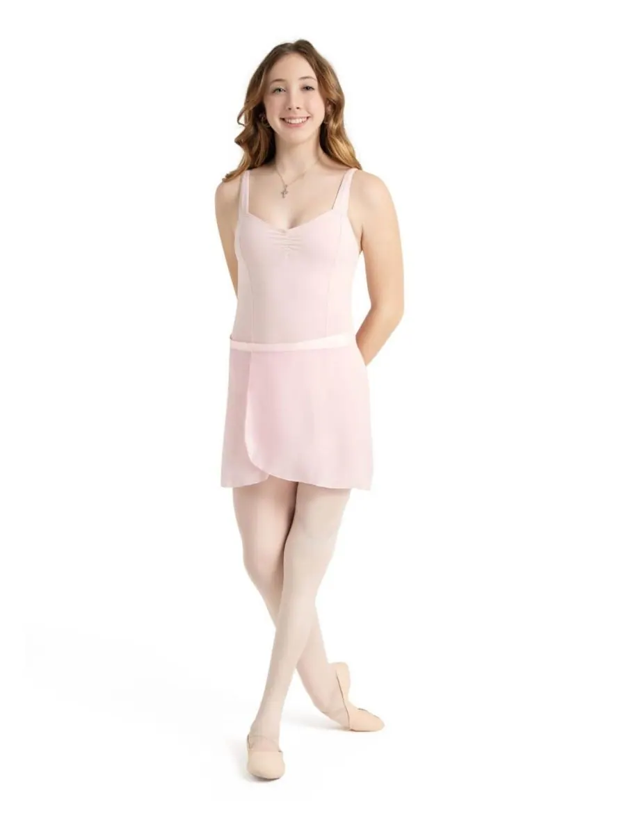 Юбка-сарафан из жоржета Capezio — изображение 1 из 4, розовый