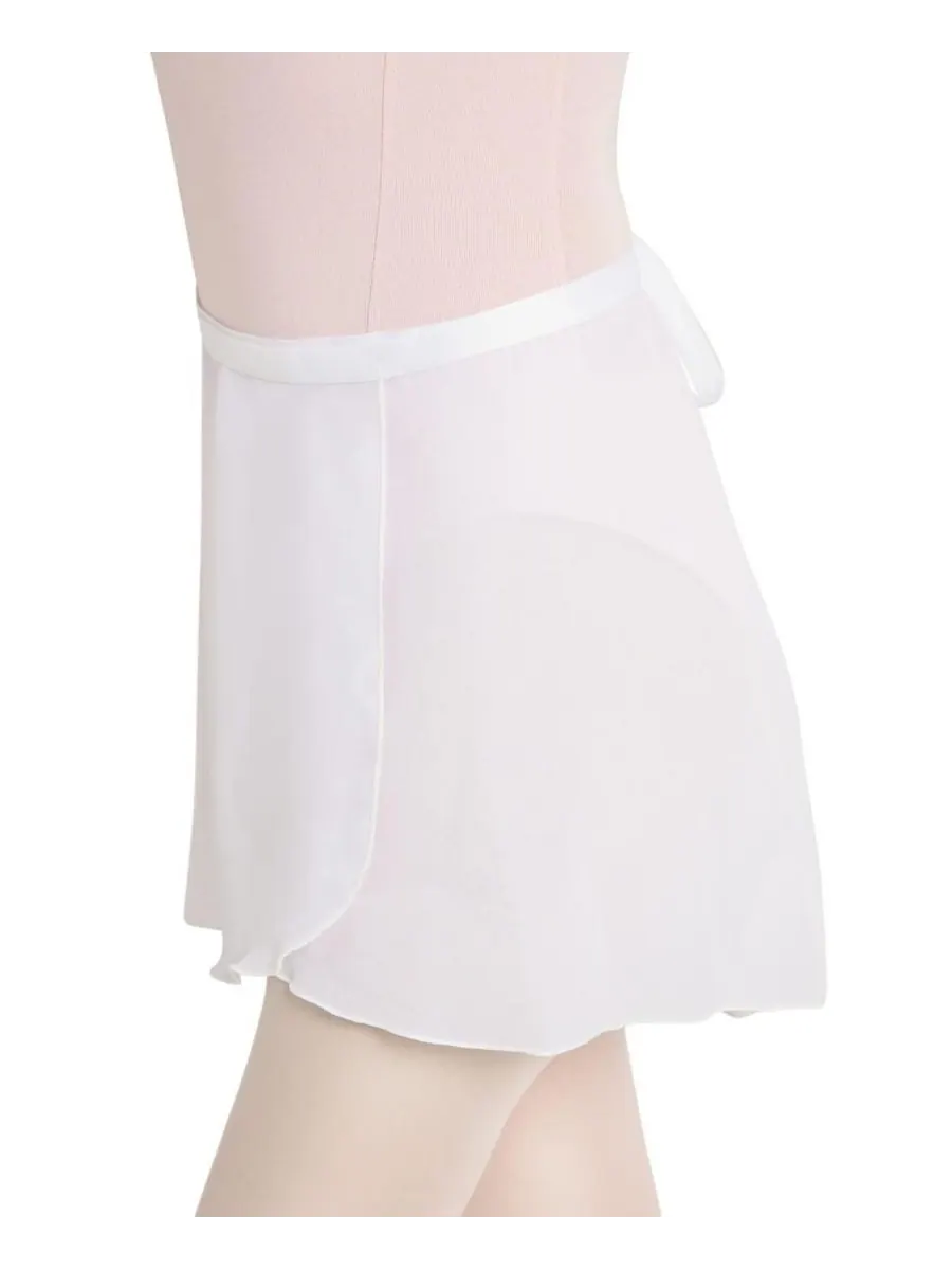 Юбка-сарафан из жоржета Capezio — изображение 3 из 3, белый