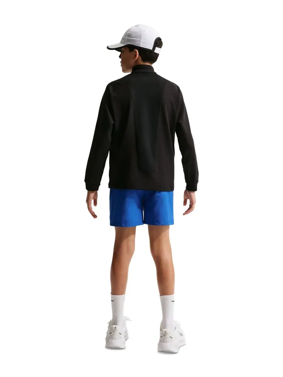 Тренировочные шорты Pro Dri-FIT для мальчиков 8-20 лет Nike — изображение 5 из 5, белый/черный