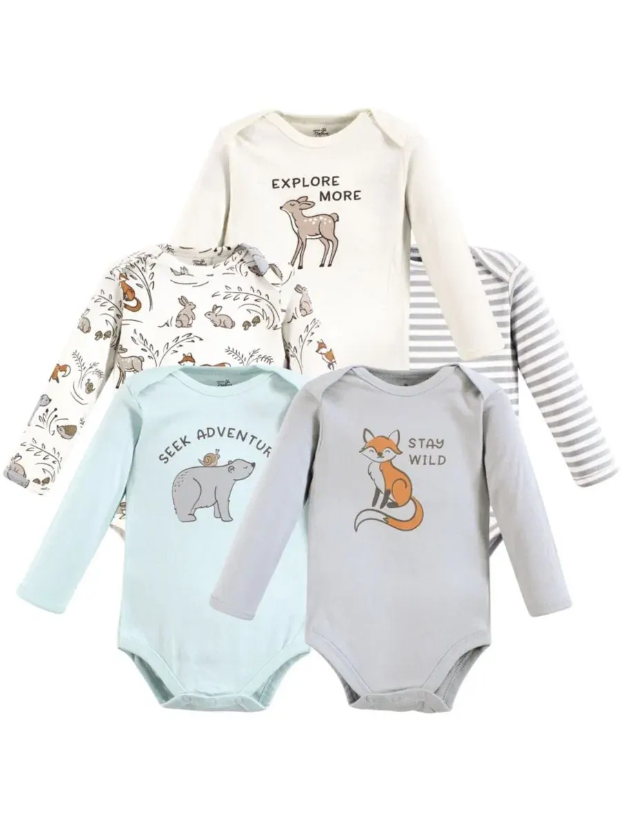 Мягкий хлопковый комбинезон для девочек Hudson Baby — изображение 1 из 7