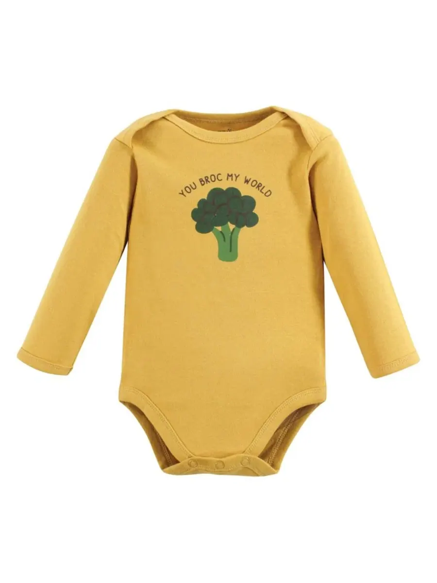 Мягкий хлопковый комбинезон для девочек Hudson Baby — изображение 3 из 7