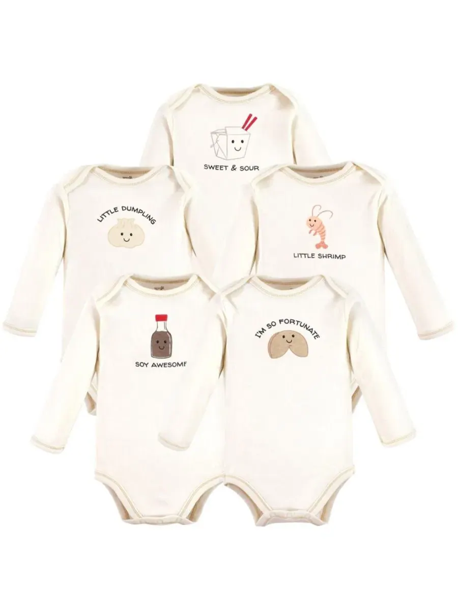 Мягкий хлопковый комбинезон для девочек Hudson Baby