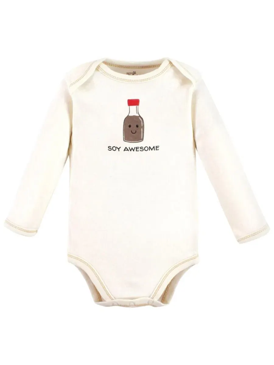 Мягкий хлопковый комбинезон для девочек Hudson Baby — изображение 2 из 6