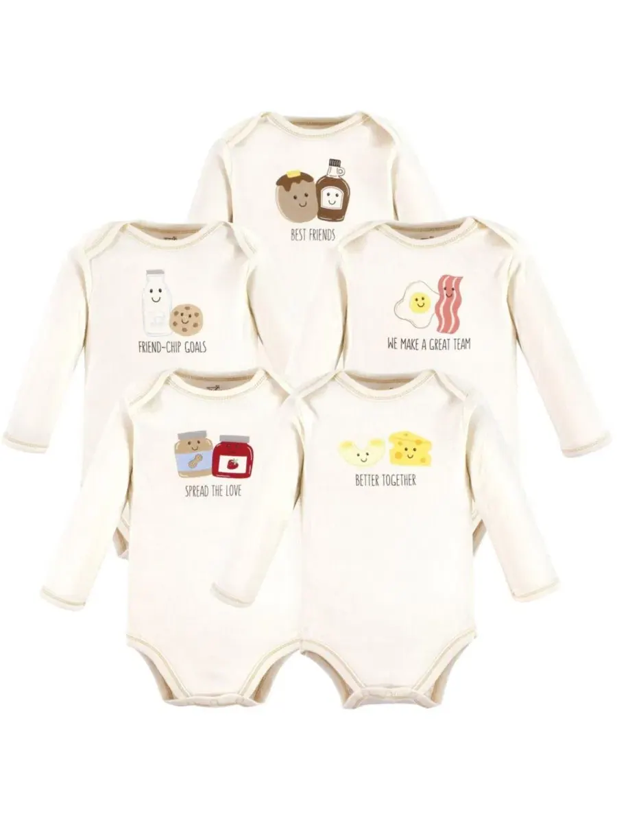 Мягкий хлопковый комбинезон для девочек Hudson Baby