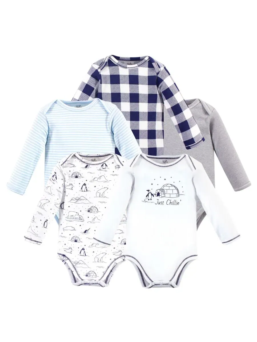 Мягкий хлопковый комбинезон для девочек Hudson Baby