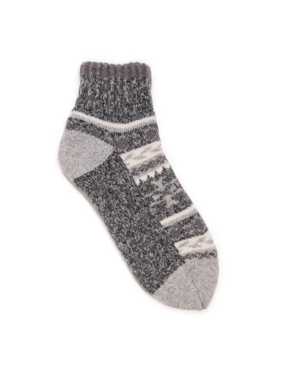 Высокий термостойкий мини-носок MUK LUKS — изображение 1 из 3, серый