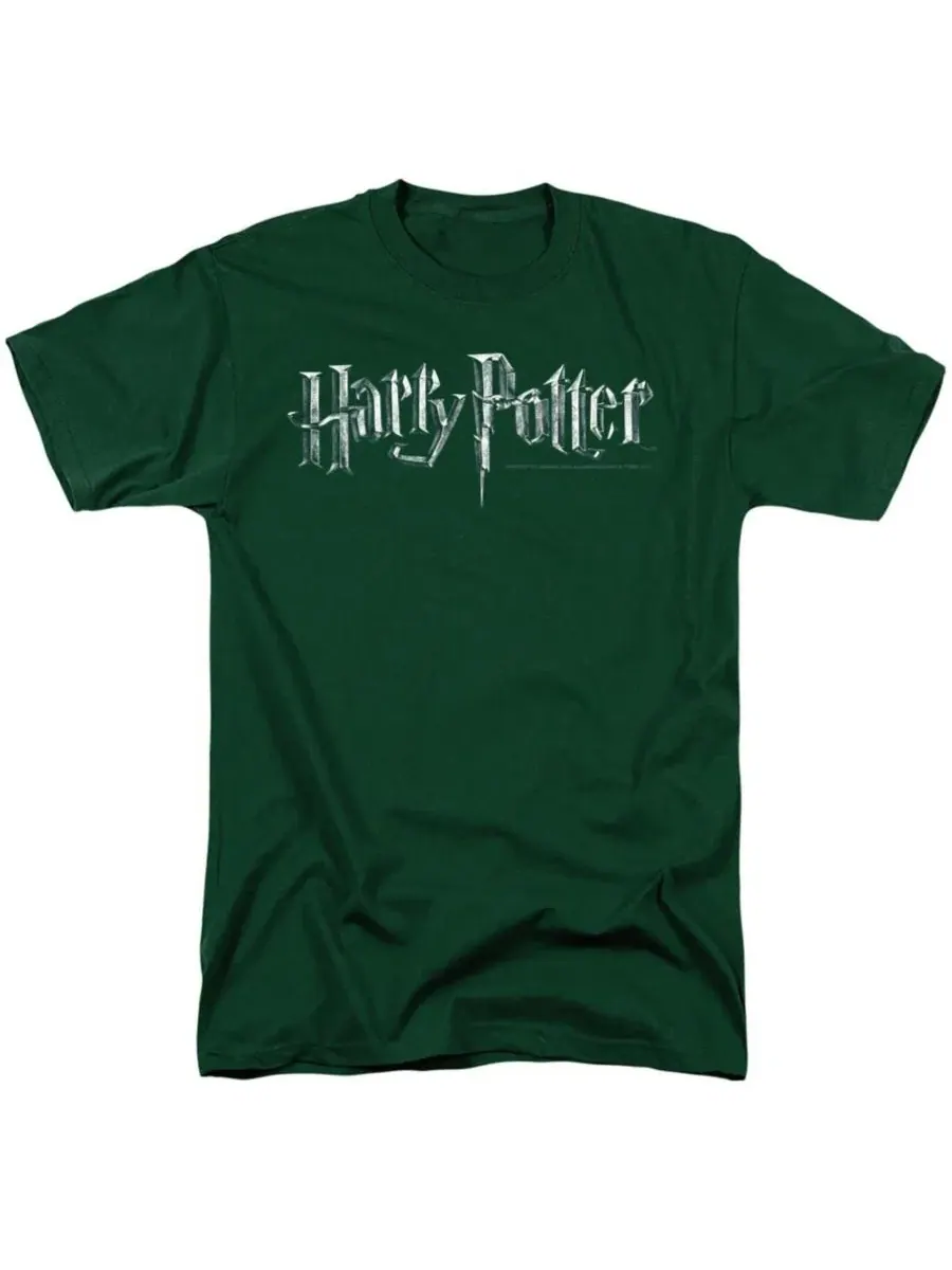 Футболка с принтом Harry Potter — изображение 1 из 3, зеленый