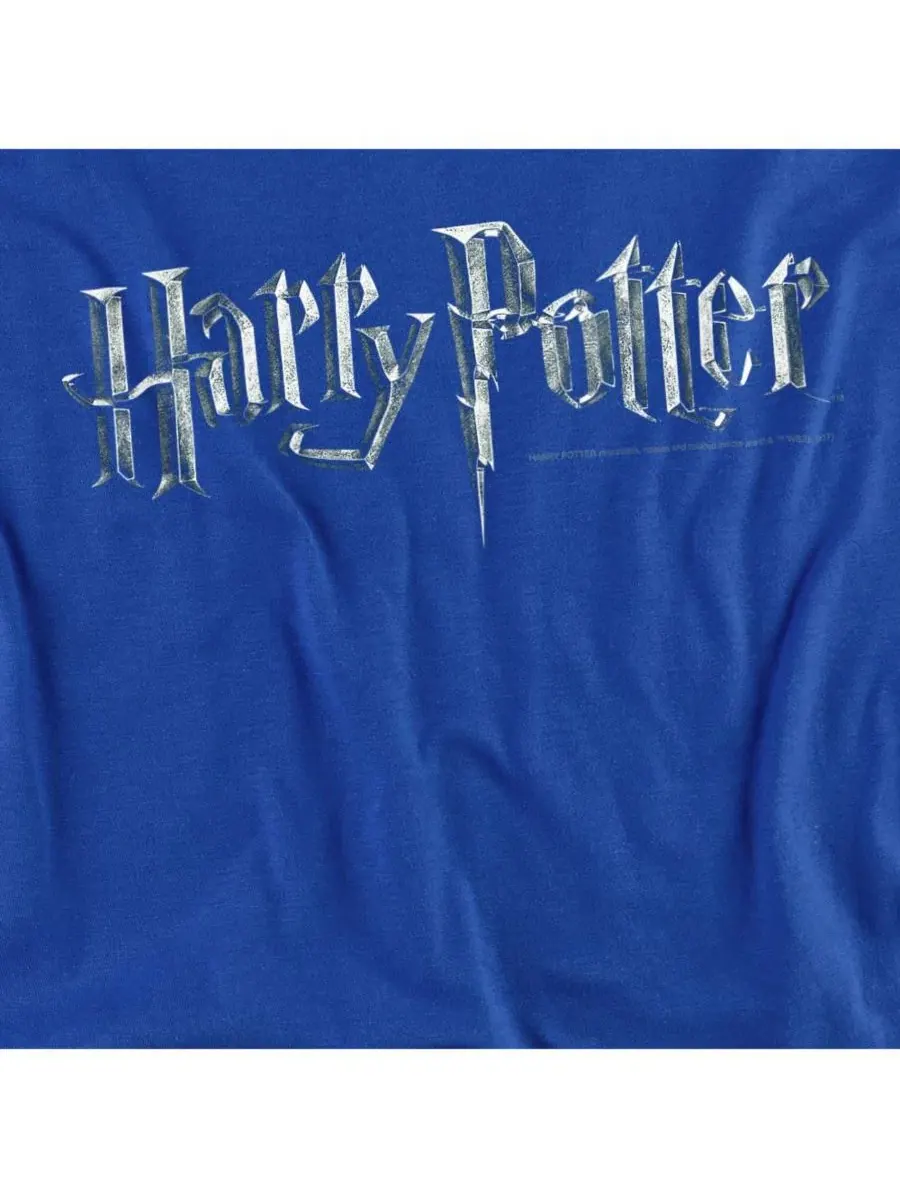 Футболка с принтом Harry Potter — изображение 3 из 3, королевский