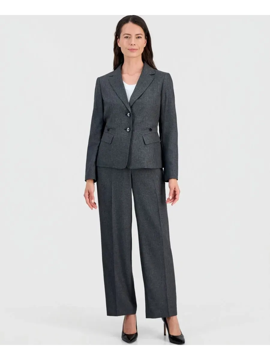 Костюм из жакета и брюк Wide Leg, бренд Le Suit — мульти