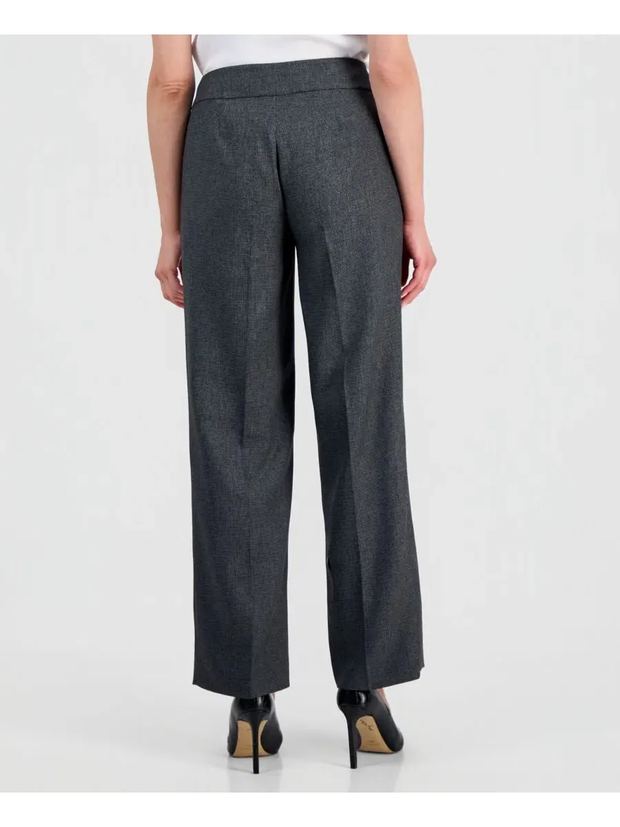 Костюм из жакета и брюк Wide Leg, бренд Le Suit — изображение 4 из 6, серый мульти