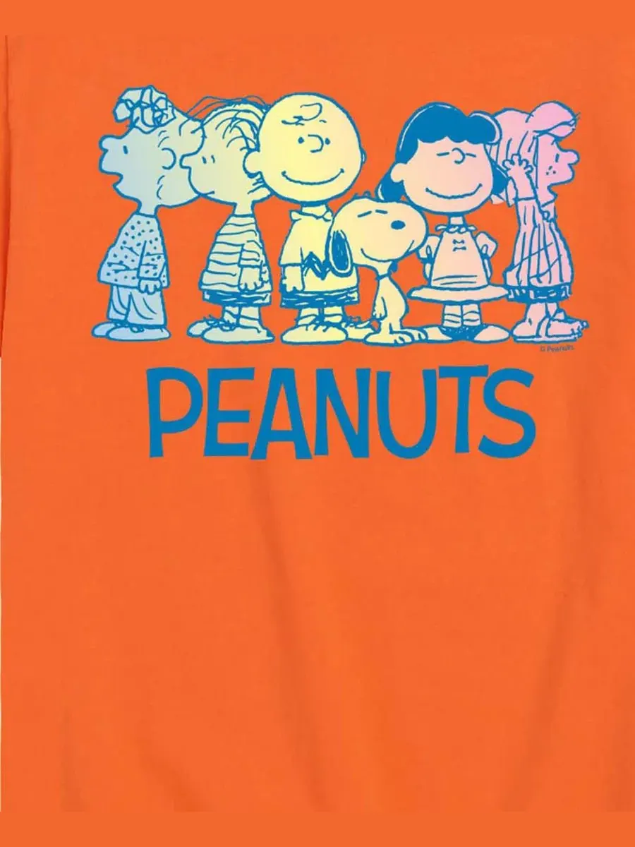 Детская футболка с коротким рукавом и графическим принтом, размер 8-20 Peanuts — изображение 3 из 3, оранжевый