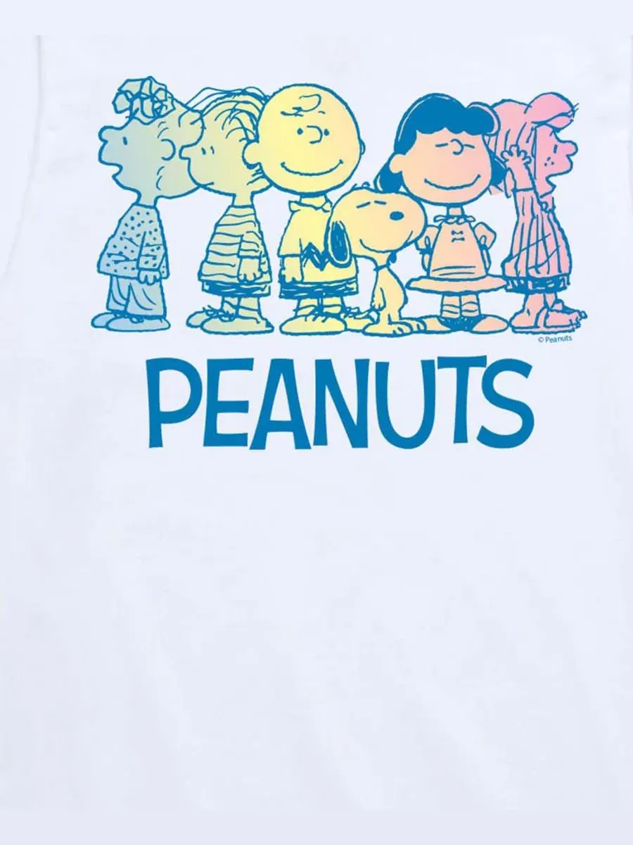Детская футболка с коротким рукавом и графическим принтом, размер 8-20 Peanuts — изображение 3 из 3, белый
