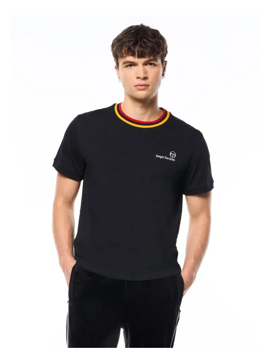 Футболка с длинным рукавом World Champion Sergio Tacchini — изображение 1 из 5, черный