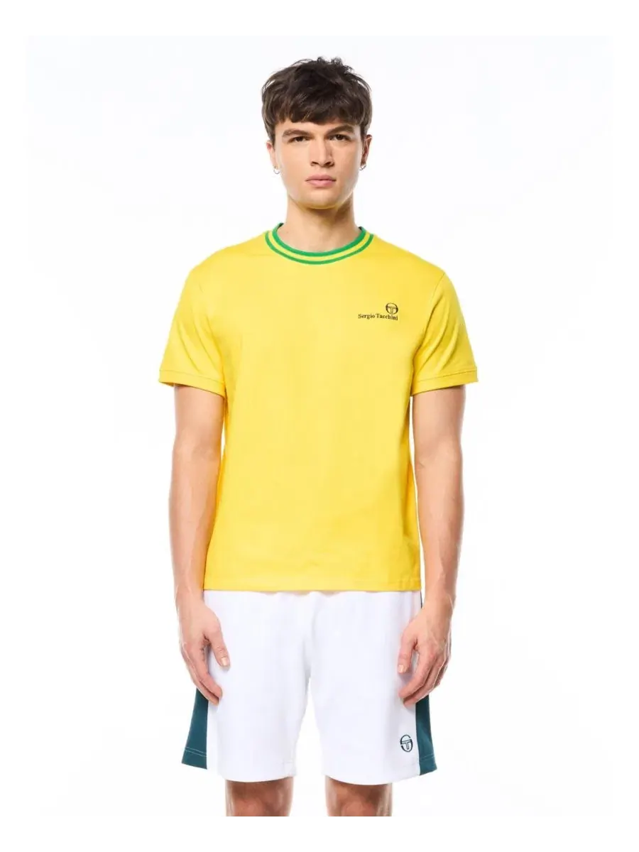 Футболка с длинным рукавом World Champion Sergio Tacchini — изображение 1 из 5, желтый
