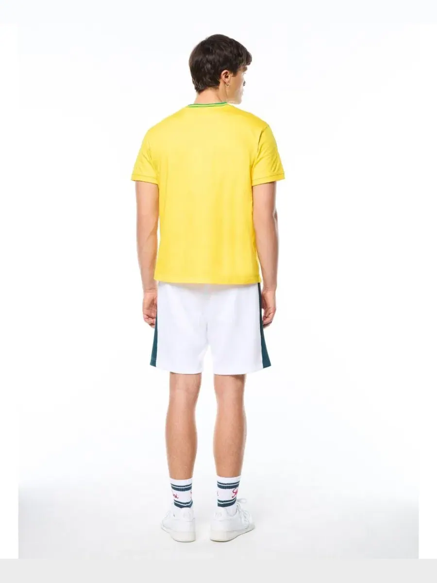 Футболка с длинным рукавом World Champion Sergio Tacchini — изображение 4 из 5, желтый