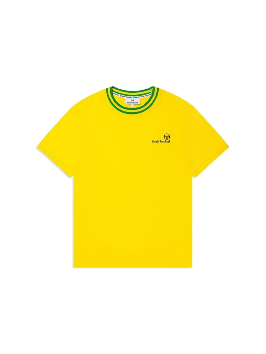 Футболка с длинным рукавом World Champion Sergio Tacchini — изображение 5 из 5, желтый