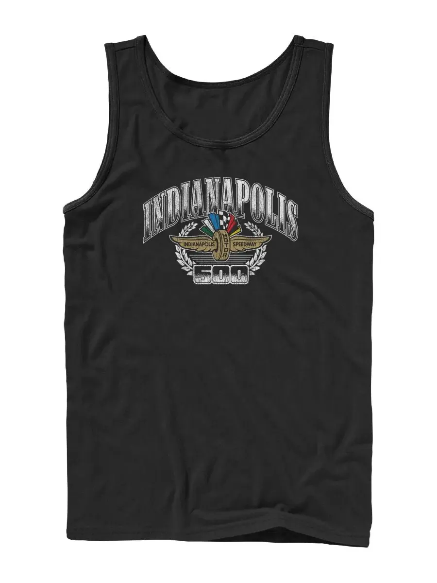 Футболка-безрукавка с принтом Indianapolis 500 Wings Logo Fifth Sun — изображение 1 из 3, черный