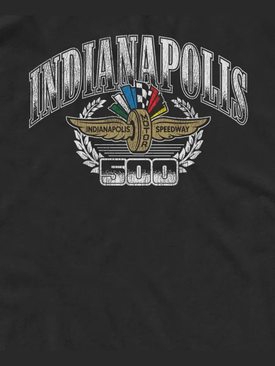 Футболка-безрукавка с принтом Indianapolis 500 Wings Logo Fifth Sun — изображение 3 из 3, черный