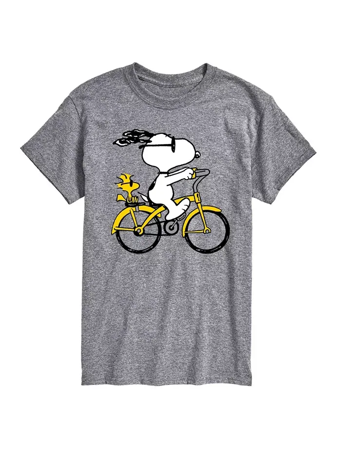 Футболка мужская с коротким рукавом Hybrid Apparel Peanuts Bike AIRWAVES — изображение 1 из 6