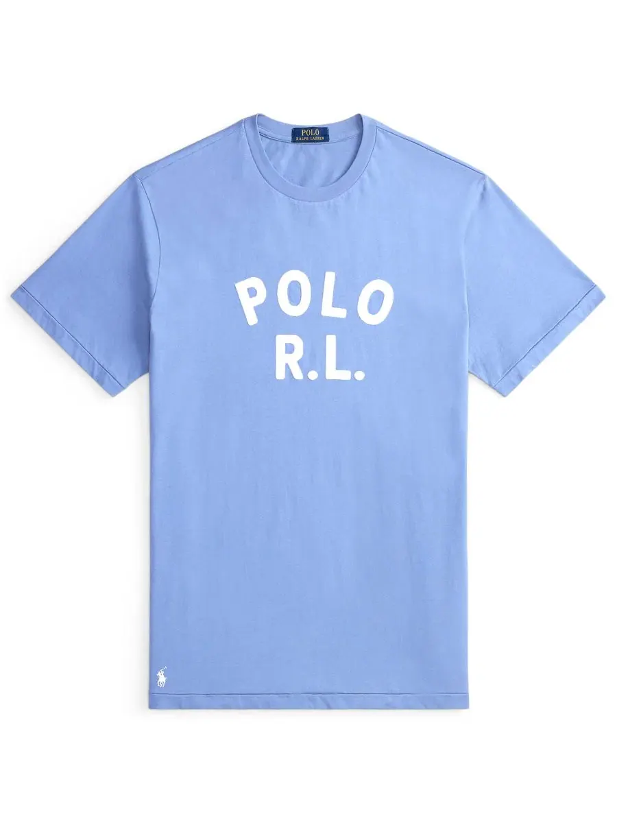Футболка с круглым вырезом Polo Ralph Lauren — изображение 5 из 6, синий