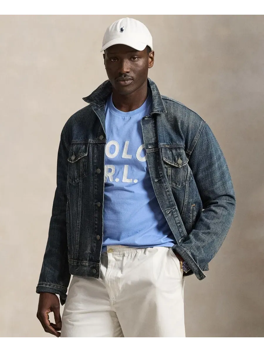 Футболка с круглым вырезом Polo Ralph Lauren — изображение 6 из 6, синий