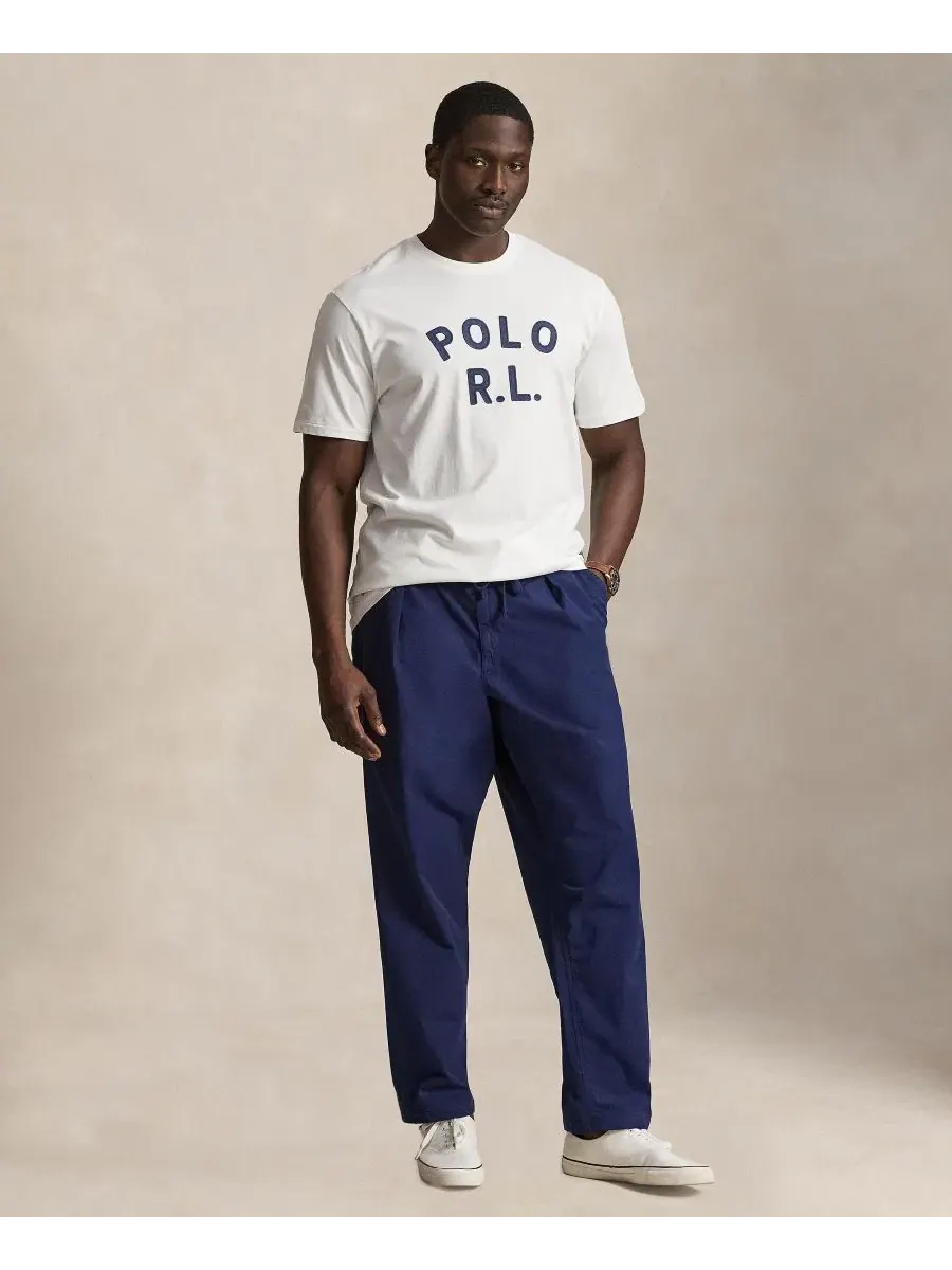 Футболка с длинным рукавом классического кроя Polo Ralph Lauren — изображение 6 из 6, белый