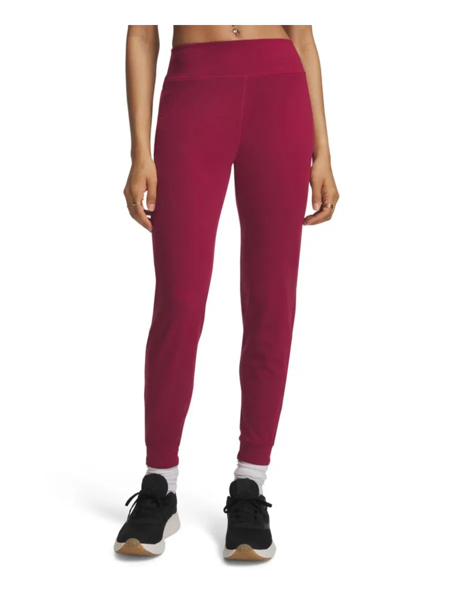 Спортивные брюки свободного кроя Motion с брендом Under Armour, Claret / Ox Blood — изображение 1 из 3