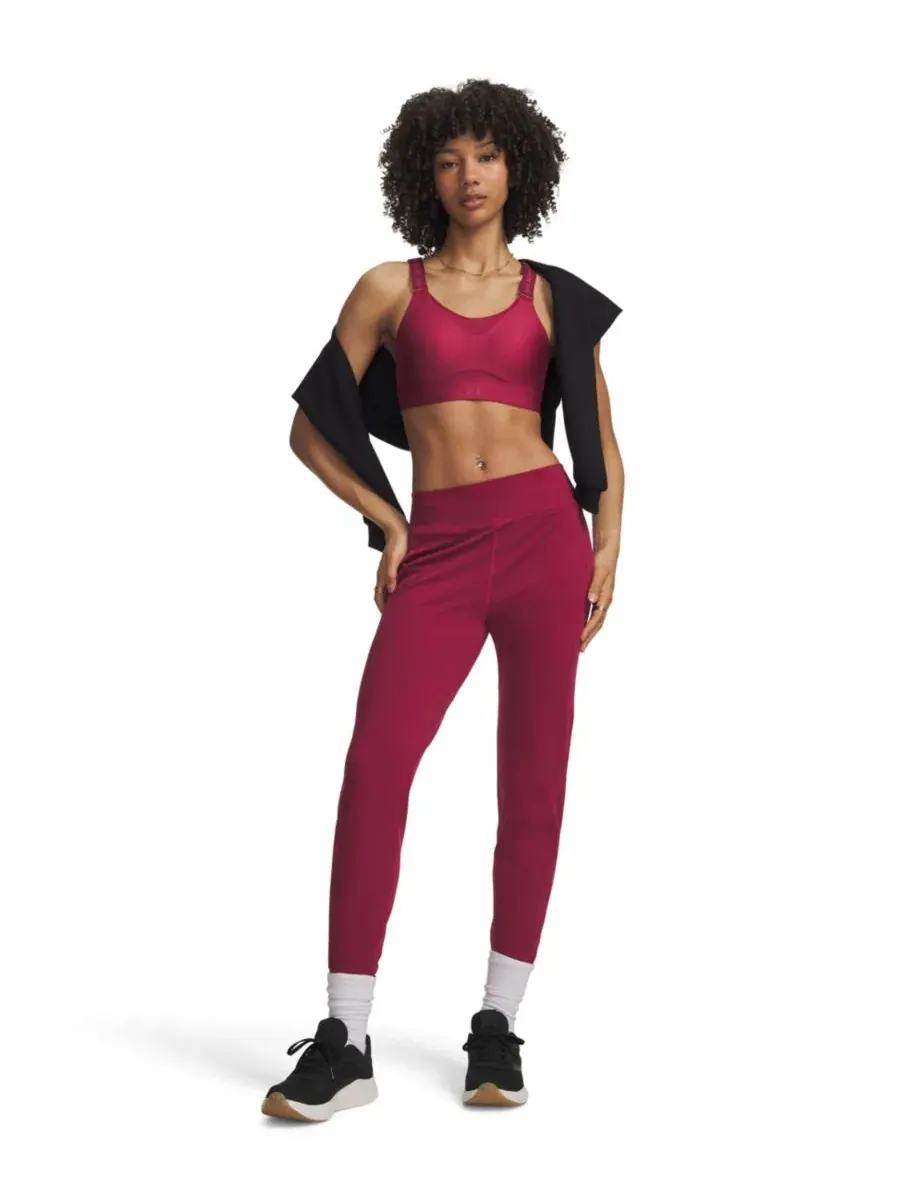 Спортивные брюки свободного кроя Motion с брендом Under Armour, Claret / Ox Blood — изображение 2 из 3