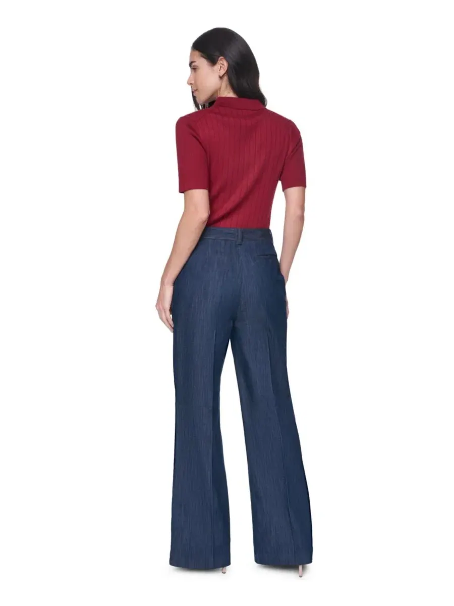 Пуловер-поло с коротким рукавом Tommy Hilfiger — изображение 6 из 8, красный