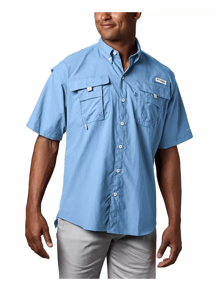 Мужская рубашка PFG Bahama II с UPF-50 и быстрой сушкой Columbia