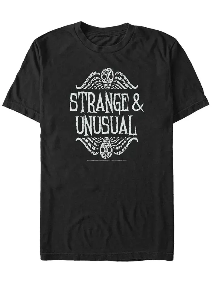 Футболка мужская Beetlejuice Strange and Unusual с коротким рукавом Fifth Sun — изображение 1 из 1, черный