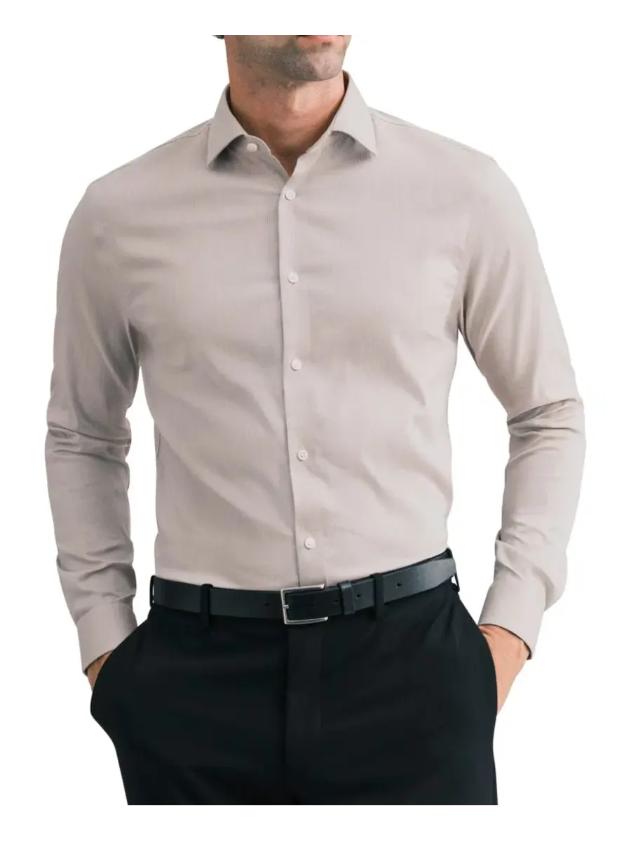 Рубашка Michael Kors, Slim Fit — изображение 1 из 5, коричневый