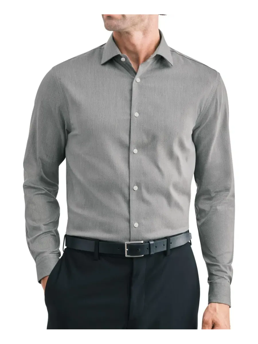 Рубашка-поло Michael Kors с воротником-стойкой, Slim Fit