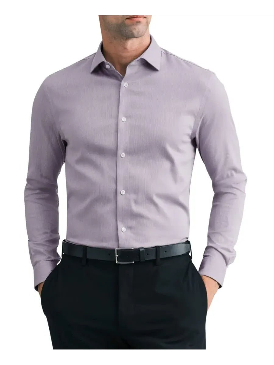 Мужская классическая рубашка с воротником-стойкой, slim fit Michael Kors