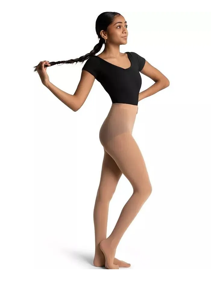 Женские классические тайтсы Capezio — изображение 2 из 3, карамель