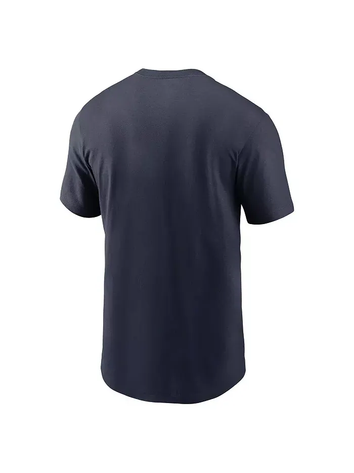 Мужская синяя футболка Houston Texans Wordmark Essential Nike — изображение 3 из 3