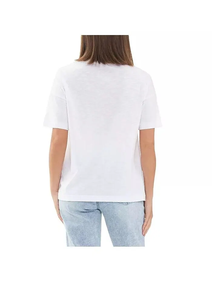 Футболка Claud Crew Neck белая Ripe Maternity — изображение 3 из 3, белый