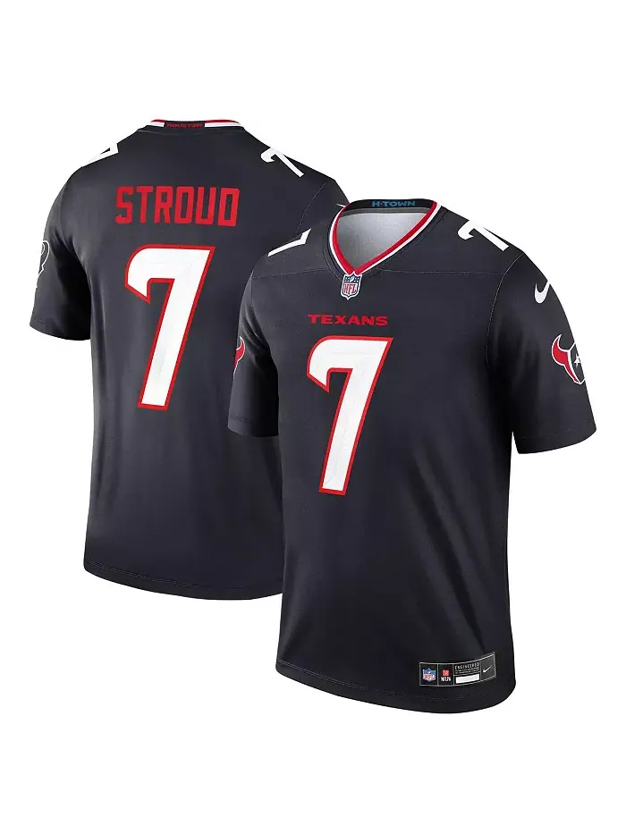 Мужская футболка C.J. Stroud Team Legend Player Performance, Хьюстон Тексанс — изображение 1 из 3, синий