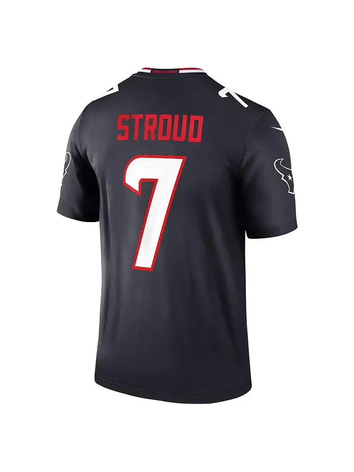 Мужская футболка C.J. Stroud Team Legend Player Performance, Хьюстон Тексанс — изображение 3 из 3, синий