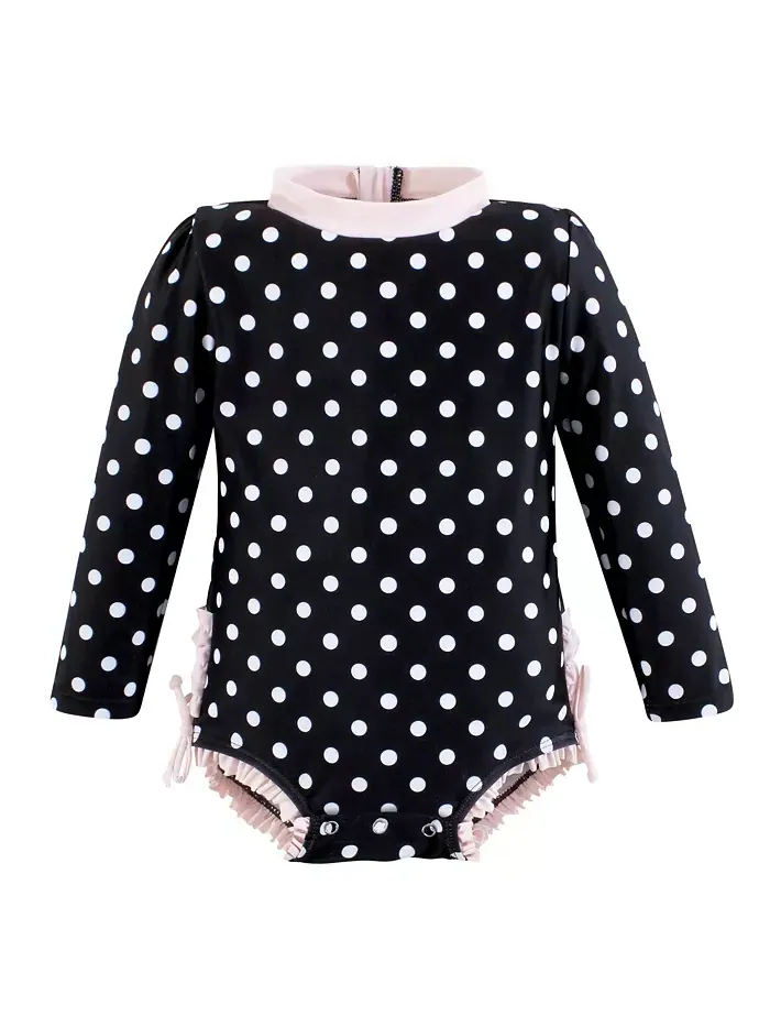 Детский купальный костюм для девочек Hudson Rashguard, Sunset Stripe, 6-9 месяцев Hudson Baby — изображение 1 из 1
