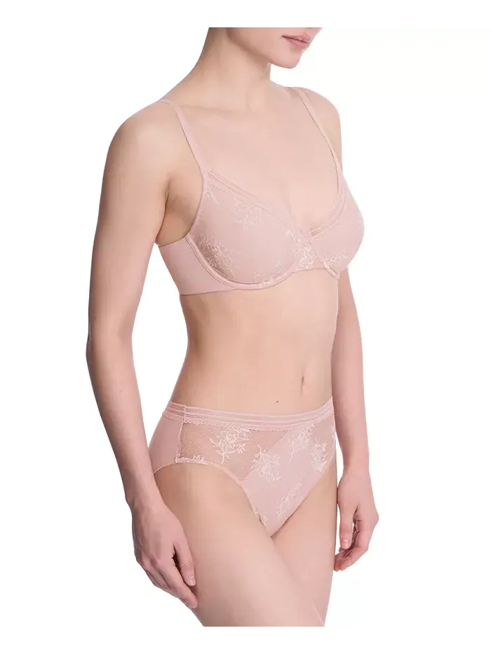 Женский кружевной бюстгальтер на косточках Love 724351 Natori — изображение 5 из 6, серебристый