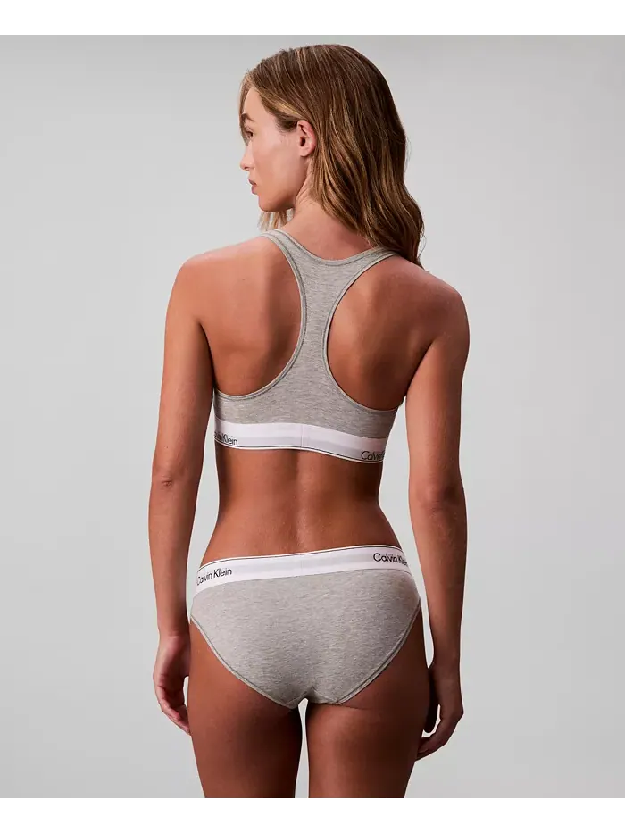 Женский бюстгальтер Icon Cotton без подкладки со спиной-борцовкой QF8493 Calvin Klein — изображение 5 из 6, ландыш
