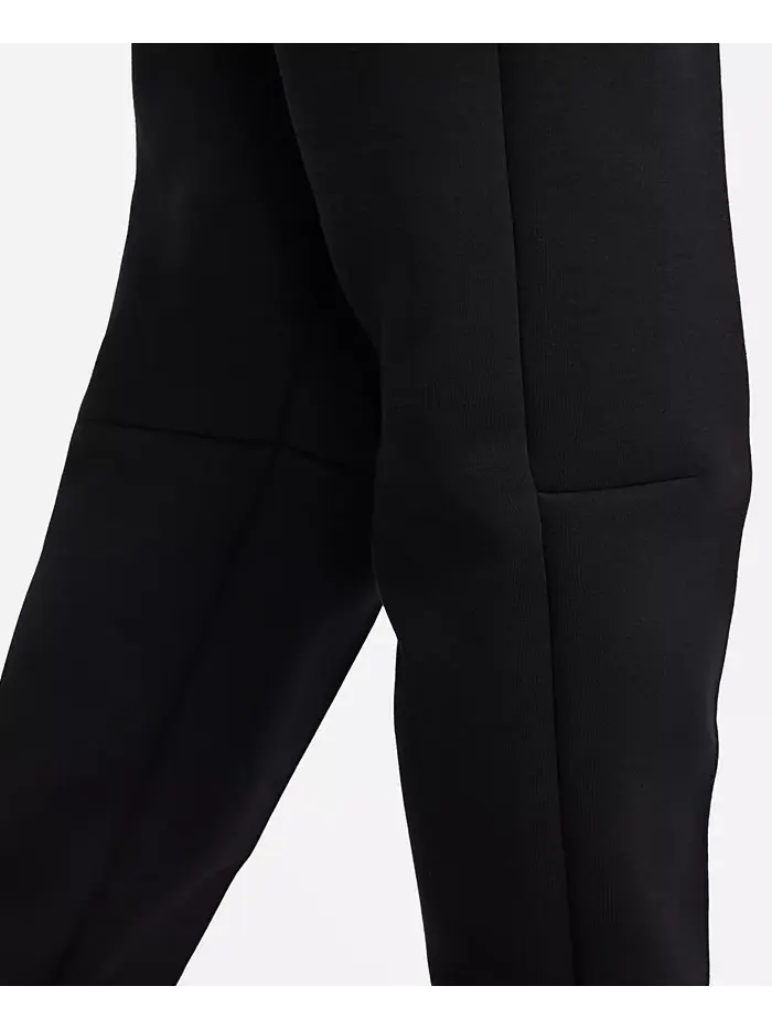 Женские спортивные брюки Tech Fleece Mid-Rise Nike — изображение 6 из 8, черный