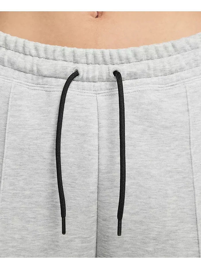 Женские спортивные брюки Tech Fleece Mid-Rise Nike — изображение 8 из 8, серый