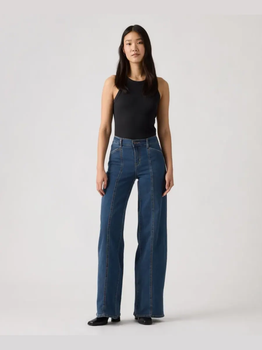Женские джинсы 318 с широкими штанинами и швом Levi's