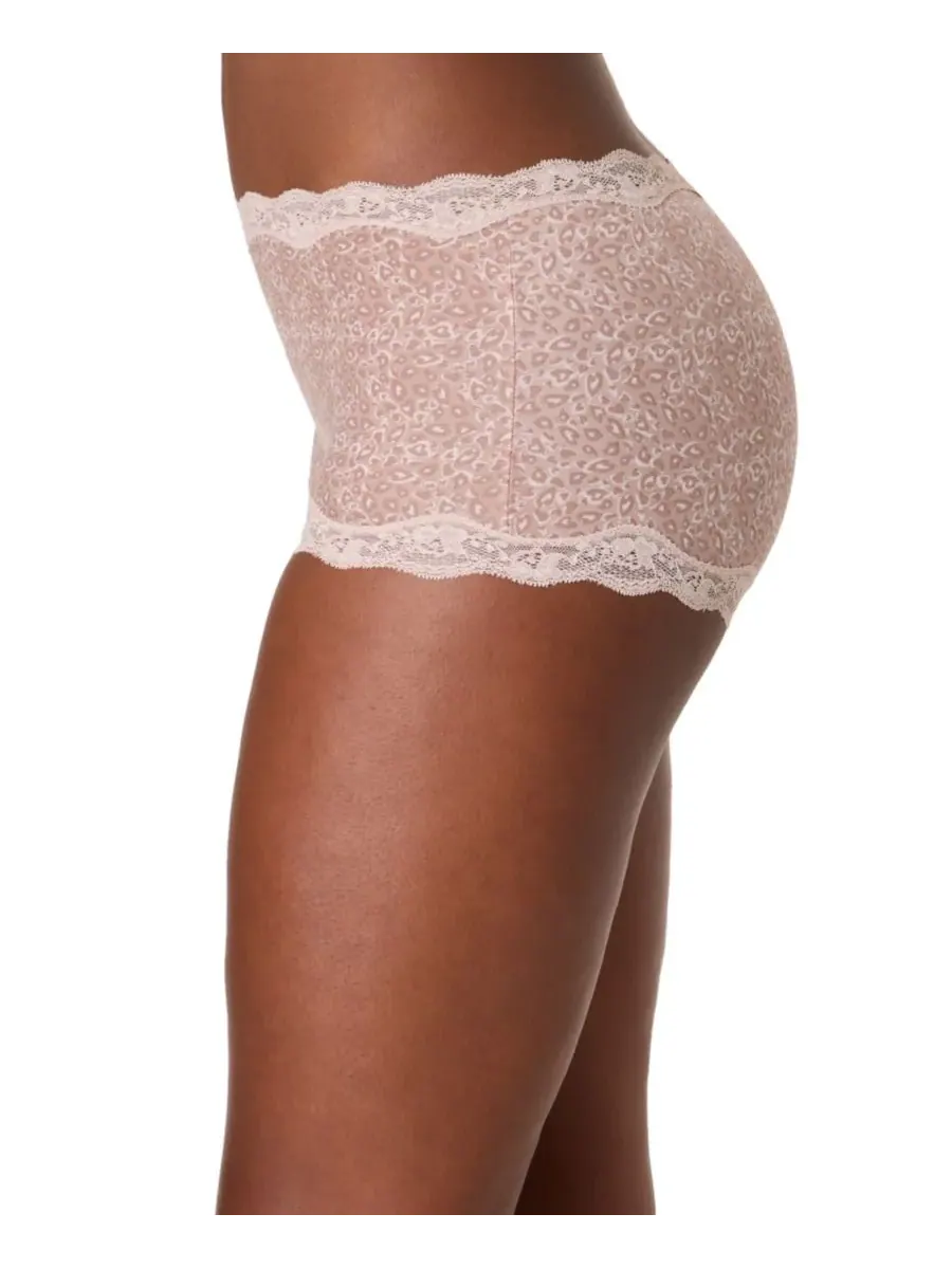 Женские повседневные кружевные трусики-шорты средней посадки DMPLBS Maidenform, Evening Love Animal — изображение 2 из 4