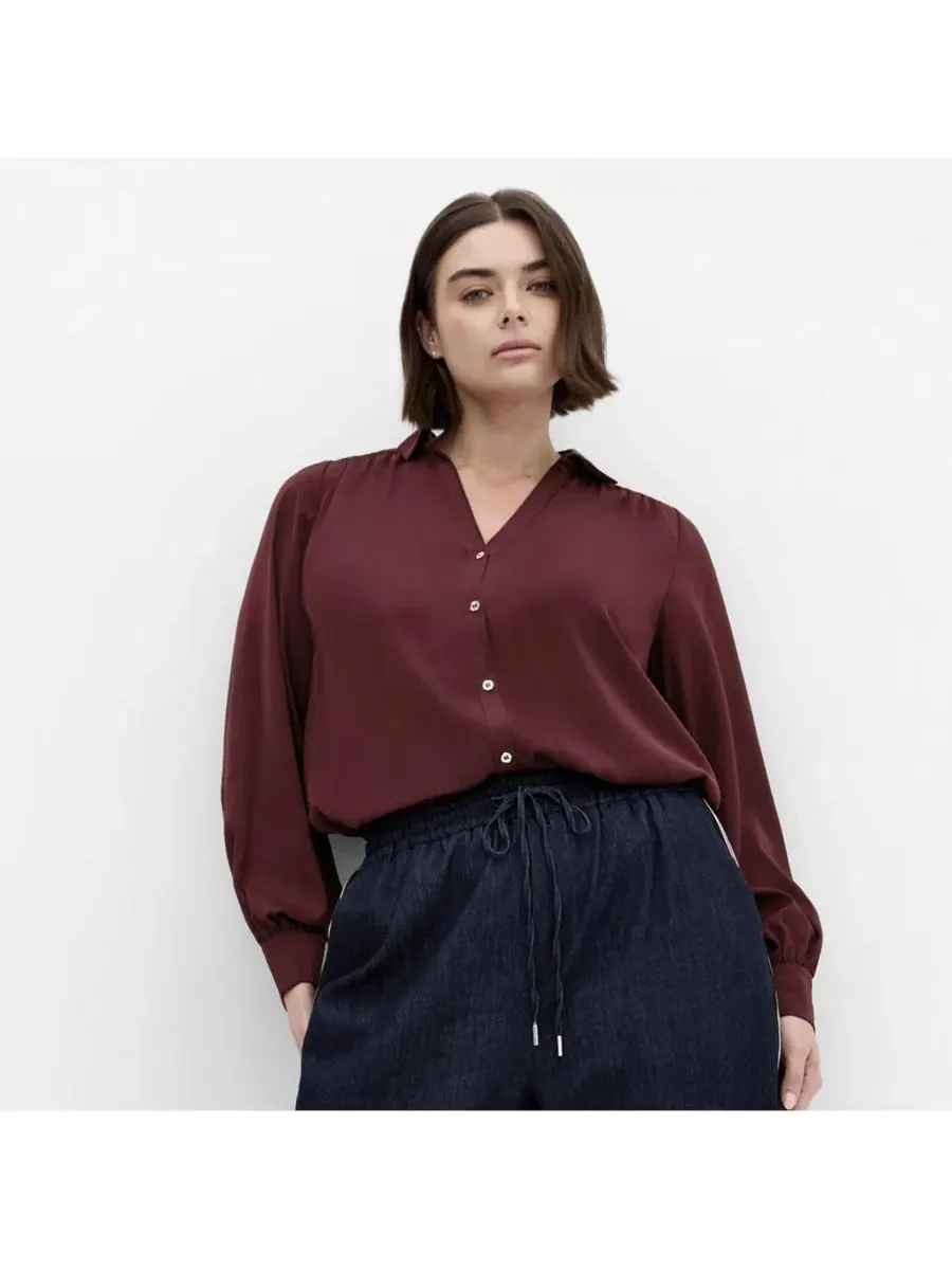 Женская рубашка Hadlee City Chic — изображение 1 из 5, красный