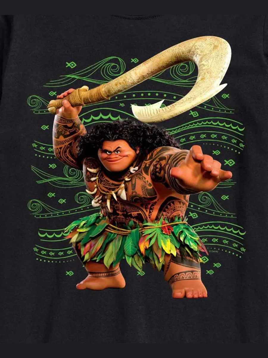Футболка с коротким рукавом Moana Maui Greatest AIRWAVES — изображение 2 из 3, черный