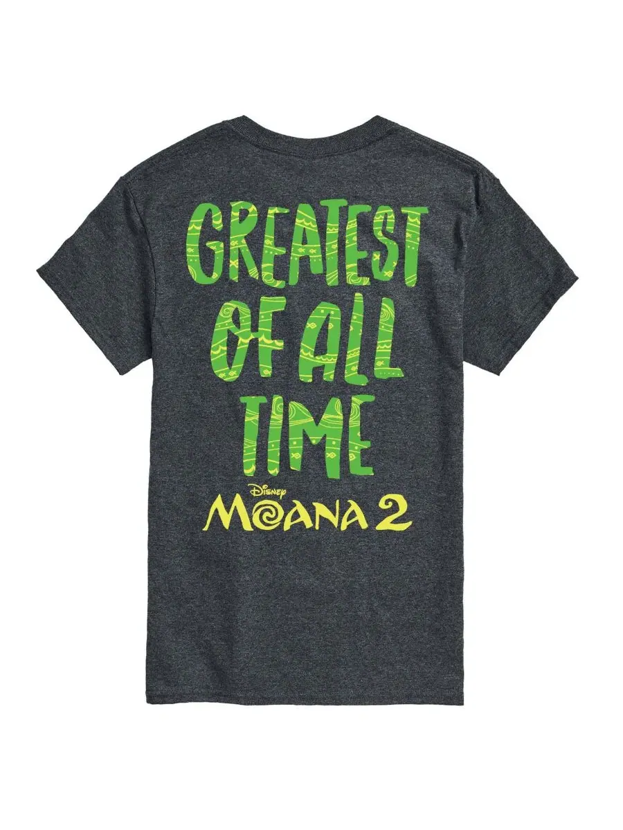 Футболка с длинным рукавом с принтом Moana Maui Greatest AIRWAVES — изображение 2 из 3, темно-серый