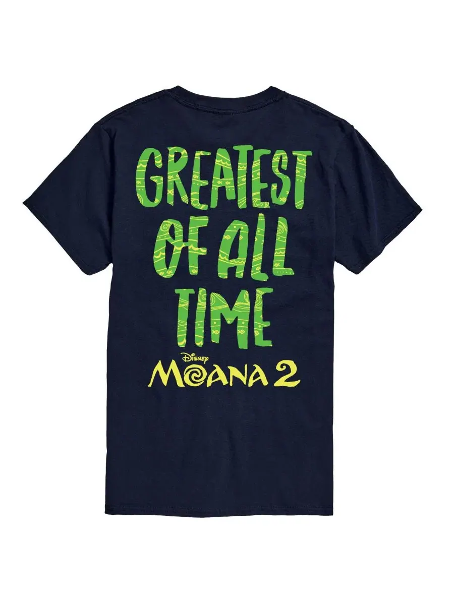 Футболка с графическим принтом Moana Maui Greatest AIRWAVES — изображение 2 из 3, темно-синий